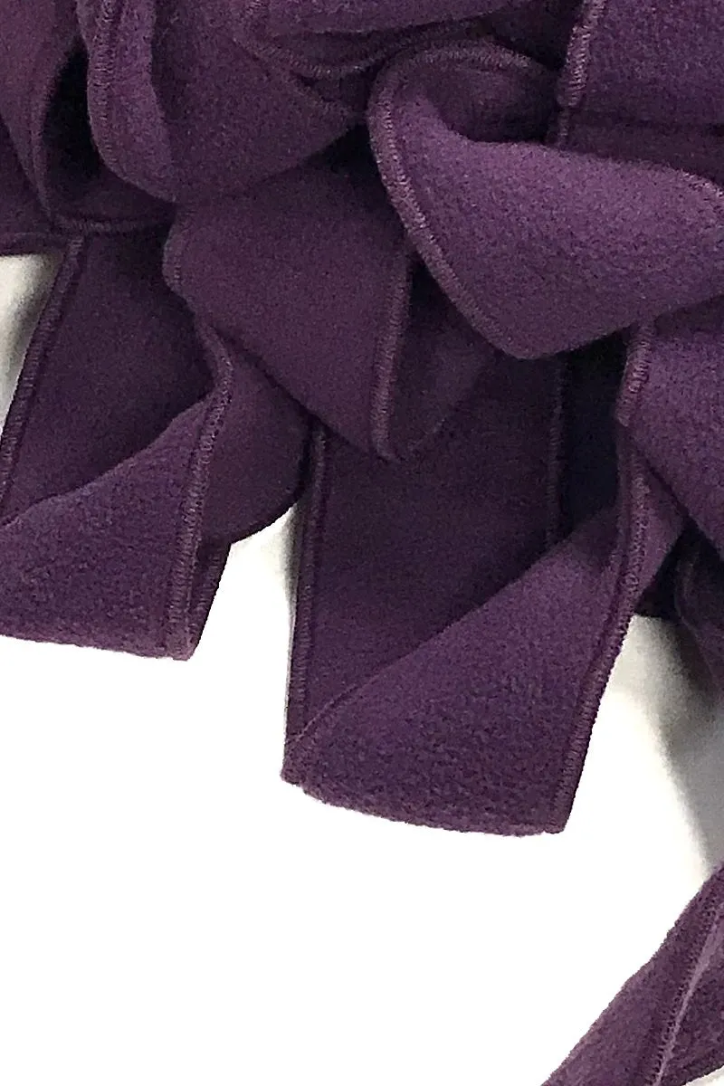 Ellie - Aubergine  Collar Scarf