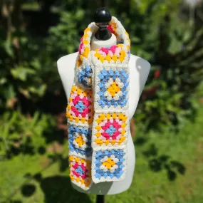 Elsbeth Inspired Granny Square Scarf