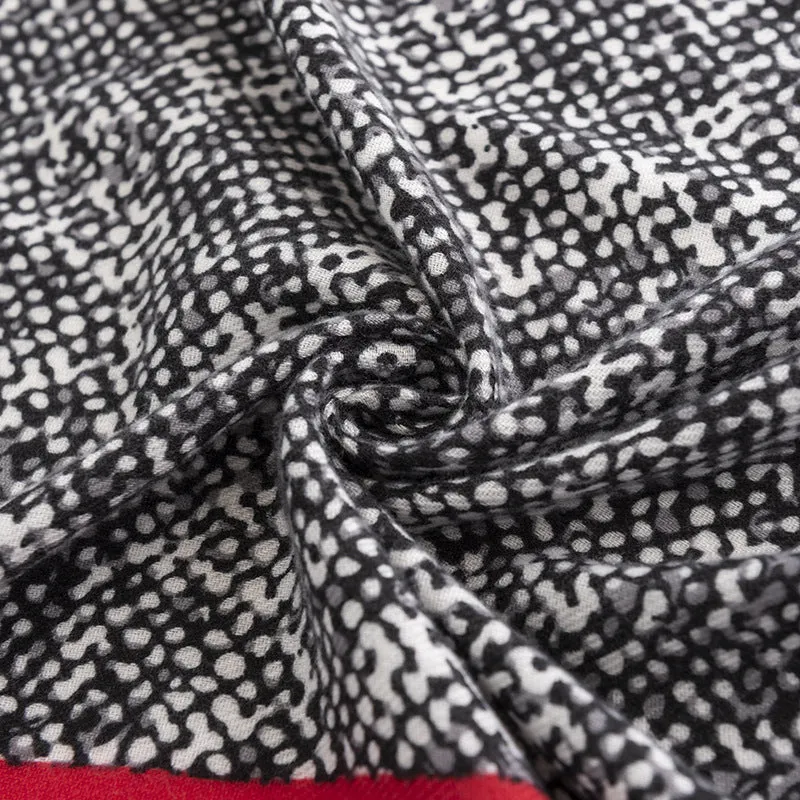 FH23-5419 Printed snake print winter scarf