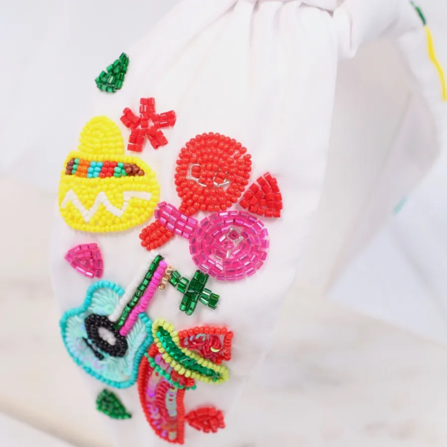 Fiesta Time Beaded Headband