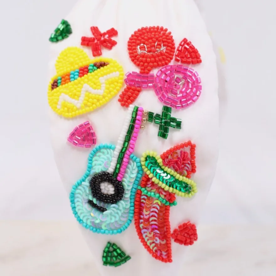 Fiesta Time Beaded Headband