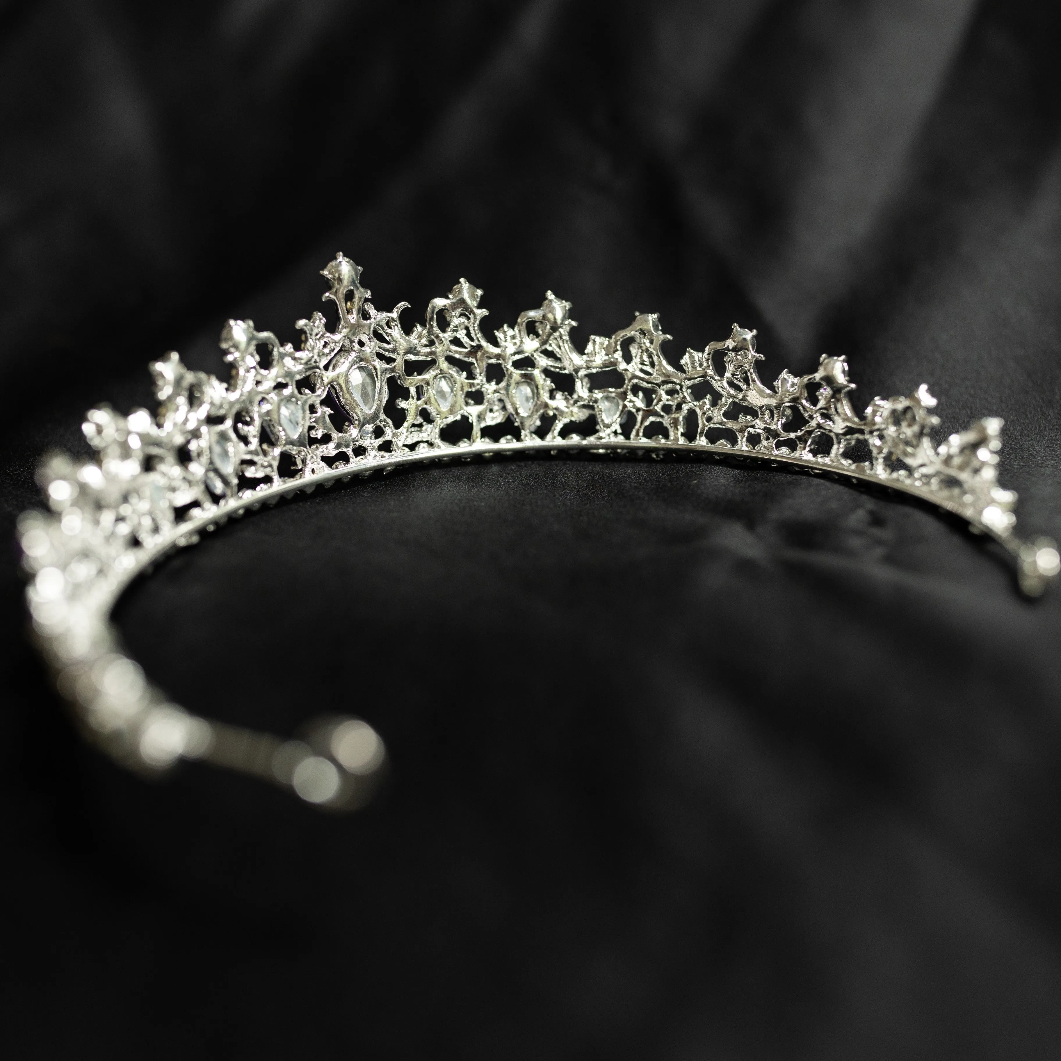 Finley’s Tiara in Lavender & Silver