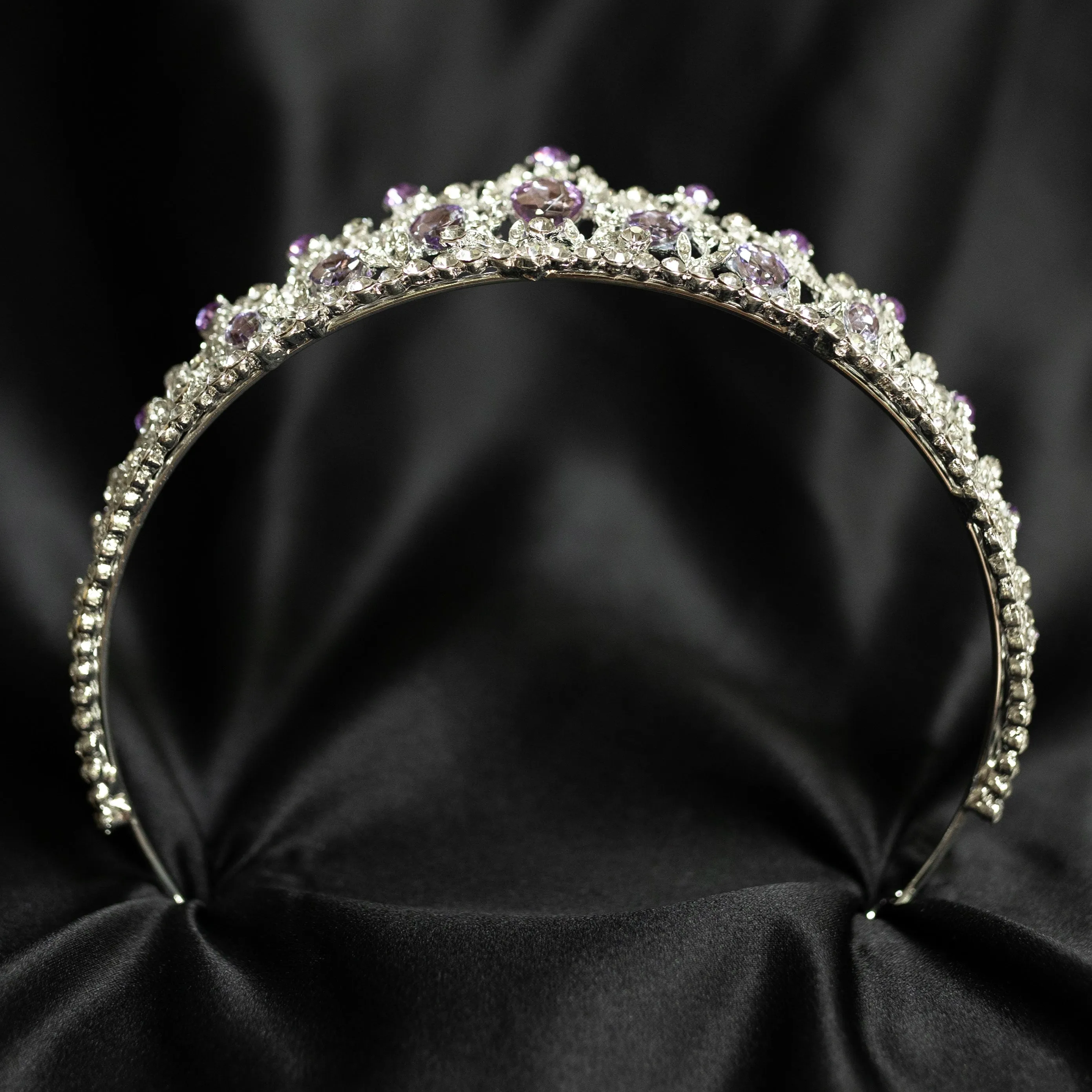 Finley’s Tiara in Lavender & Silver