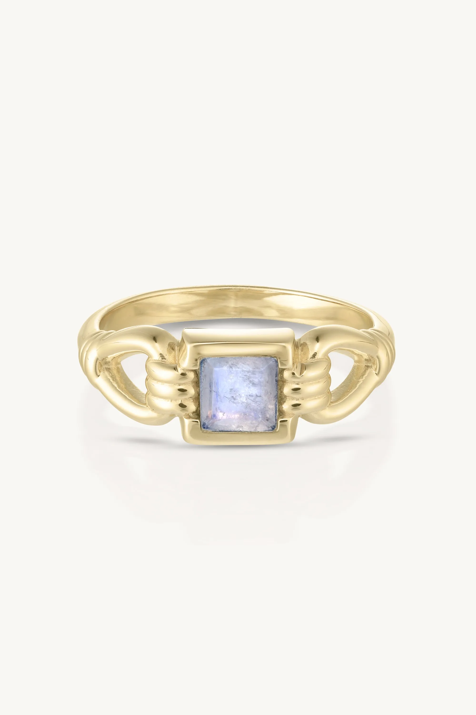 Freya Moonstone Gold Ring