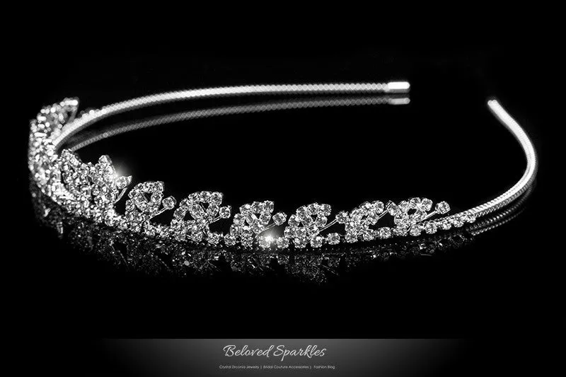 Frida Petite Art Deco Tiara | Rhinestone