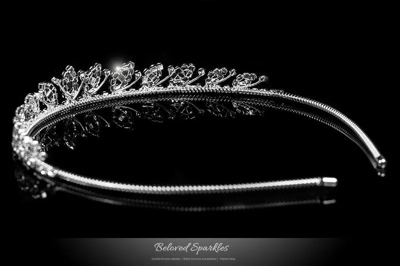 Frida Petite Art Deco Tiara | Rhinestone