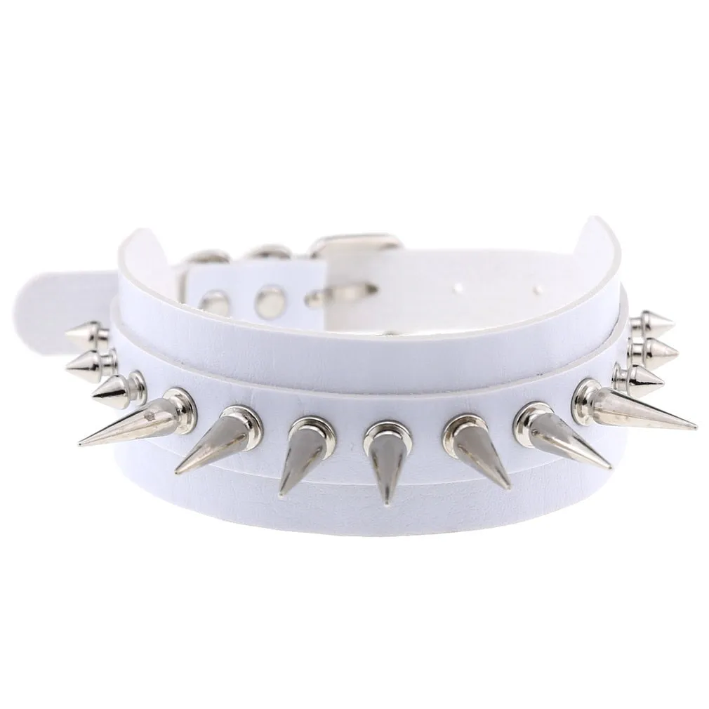 Funki Buys | Necklaces | Women's Gothic Spike Collar Necklace