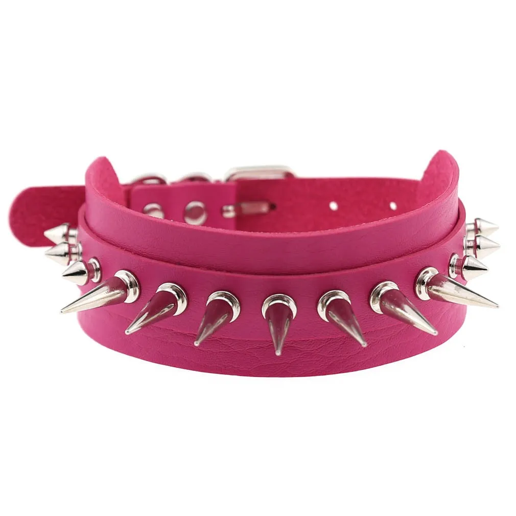 Funki Buys | Necklaces | Women's Gothic Spike Collar Necklace