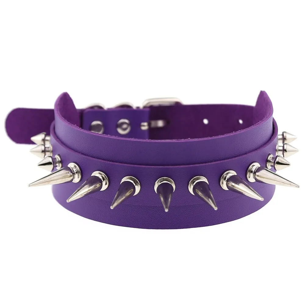 Funki Buys | Necklaces | Women's Gothic Spike Collar Necklace