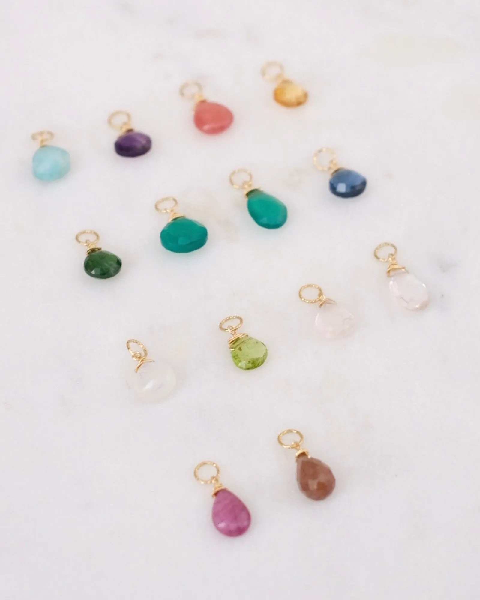 Gemstone Pendant Charm