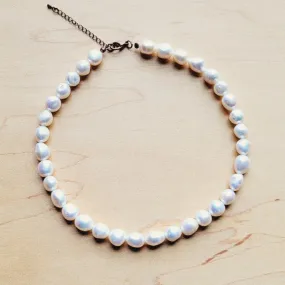 Genuine Freshwater Pearl Collar Necklace - The Jewelry Junkie