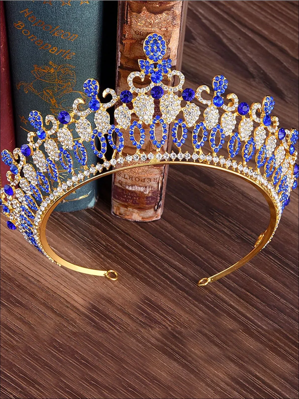 Girls Sparkle Rhinestone Embellished Tiara