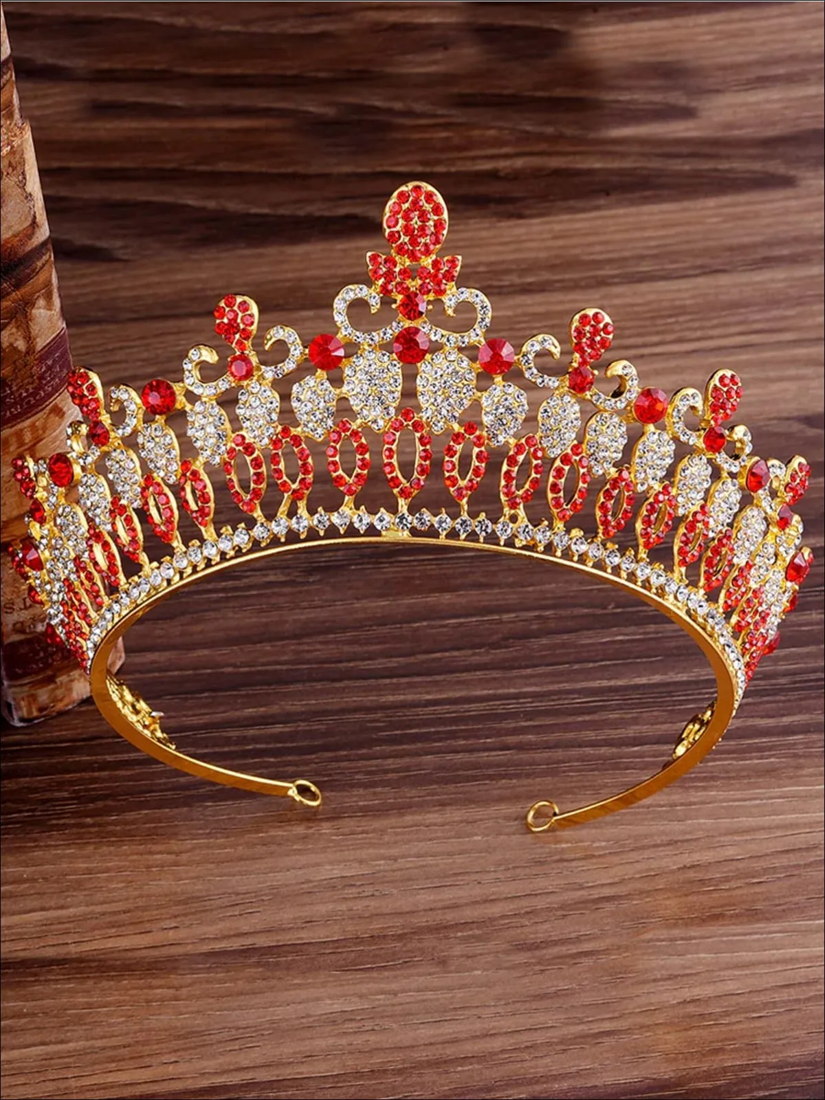 Girls Sparkle Rhinestone Embellished Tiara