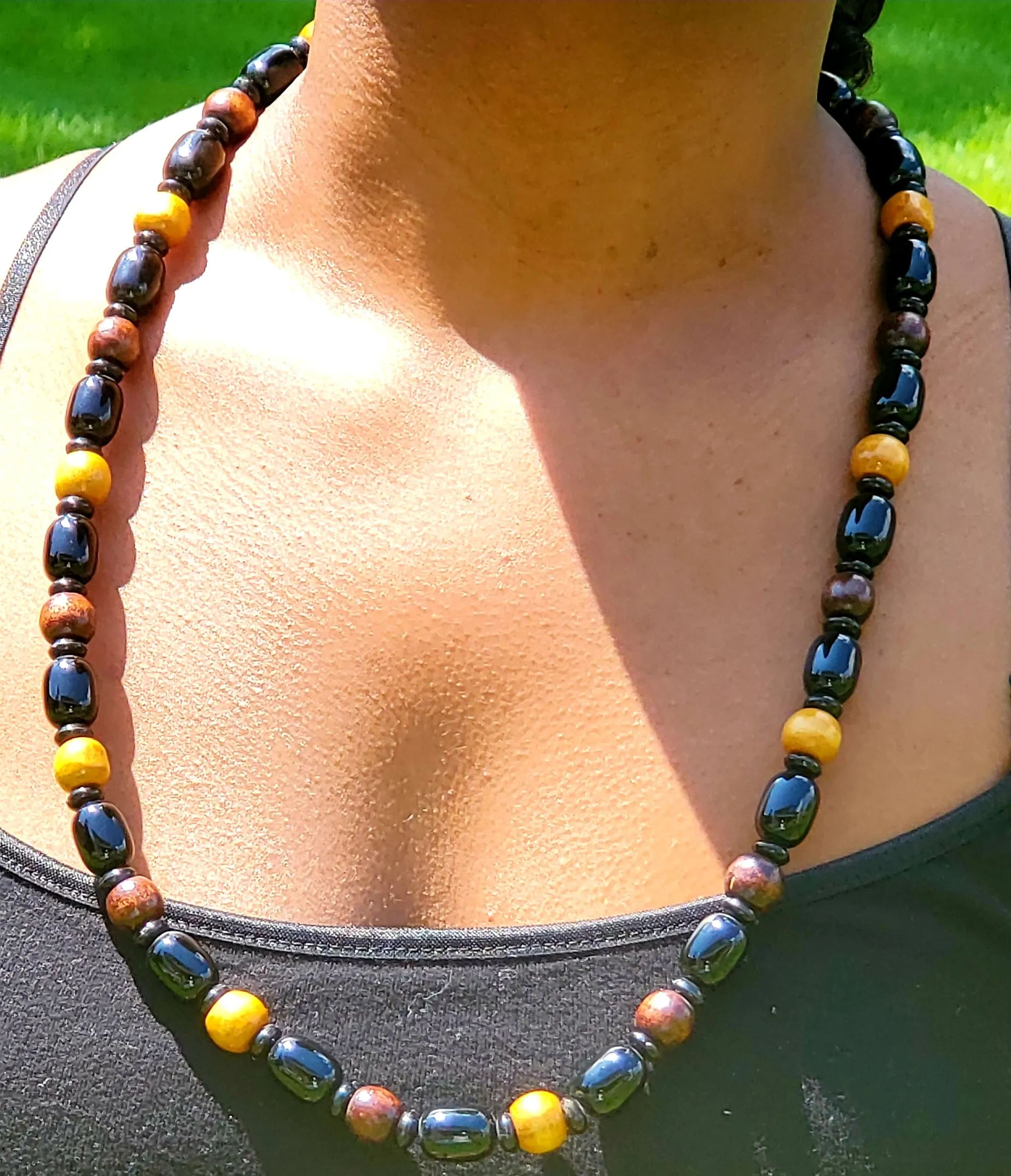 Glass Beaded Necklace