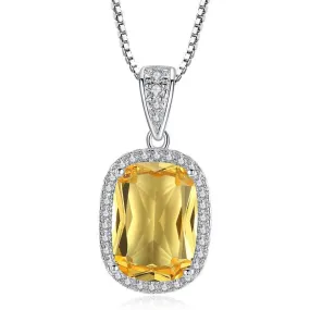 Golden Glow Austrian Crystal Halo Gold Plated Necklace