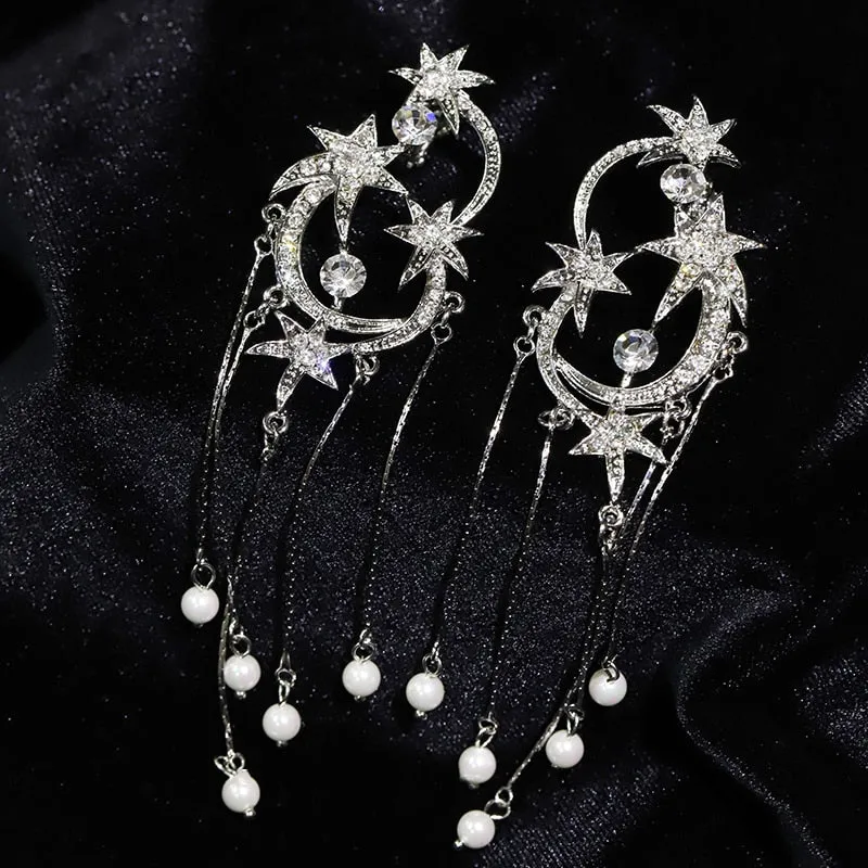 Gorgeous Antique Stars & Starbursts Bridal Tiara Headpiece