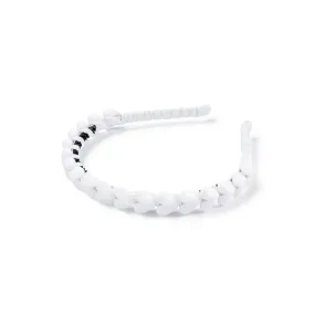 Halo Luxe Amour Heart Headband - White