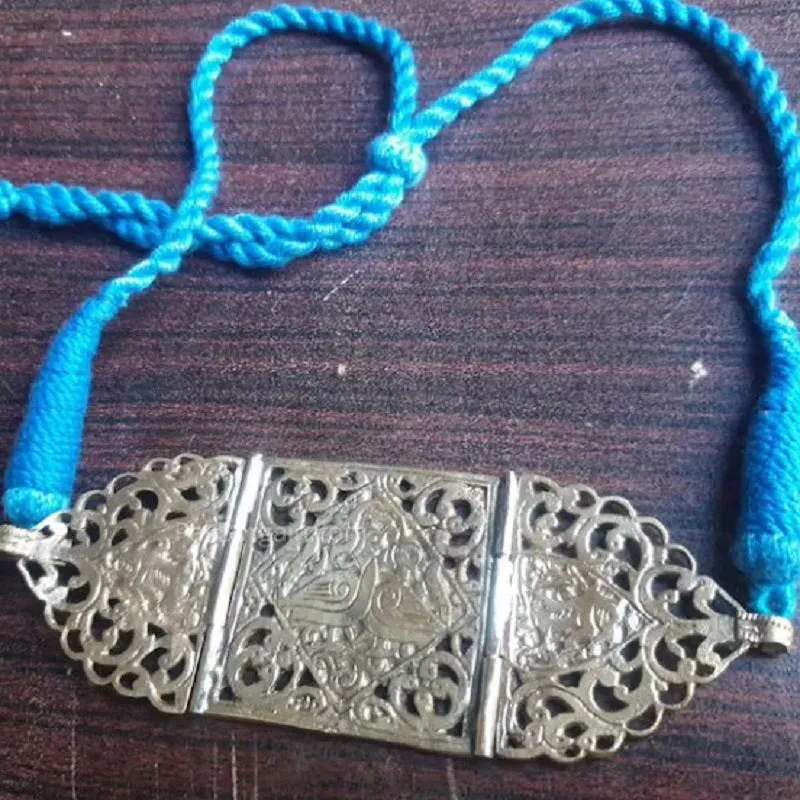 Handmade Vintage Amulet Cum Choker Necklace