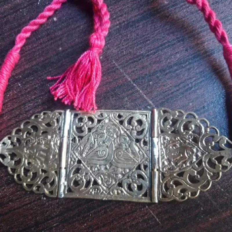 Handmade Vintage Amulet Cum Choker Necklace