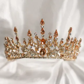 Helena's Tiara in Pink & Gold