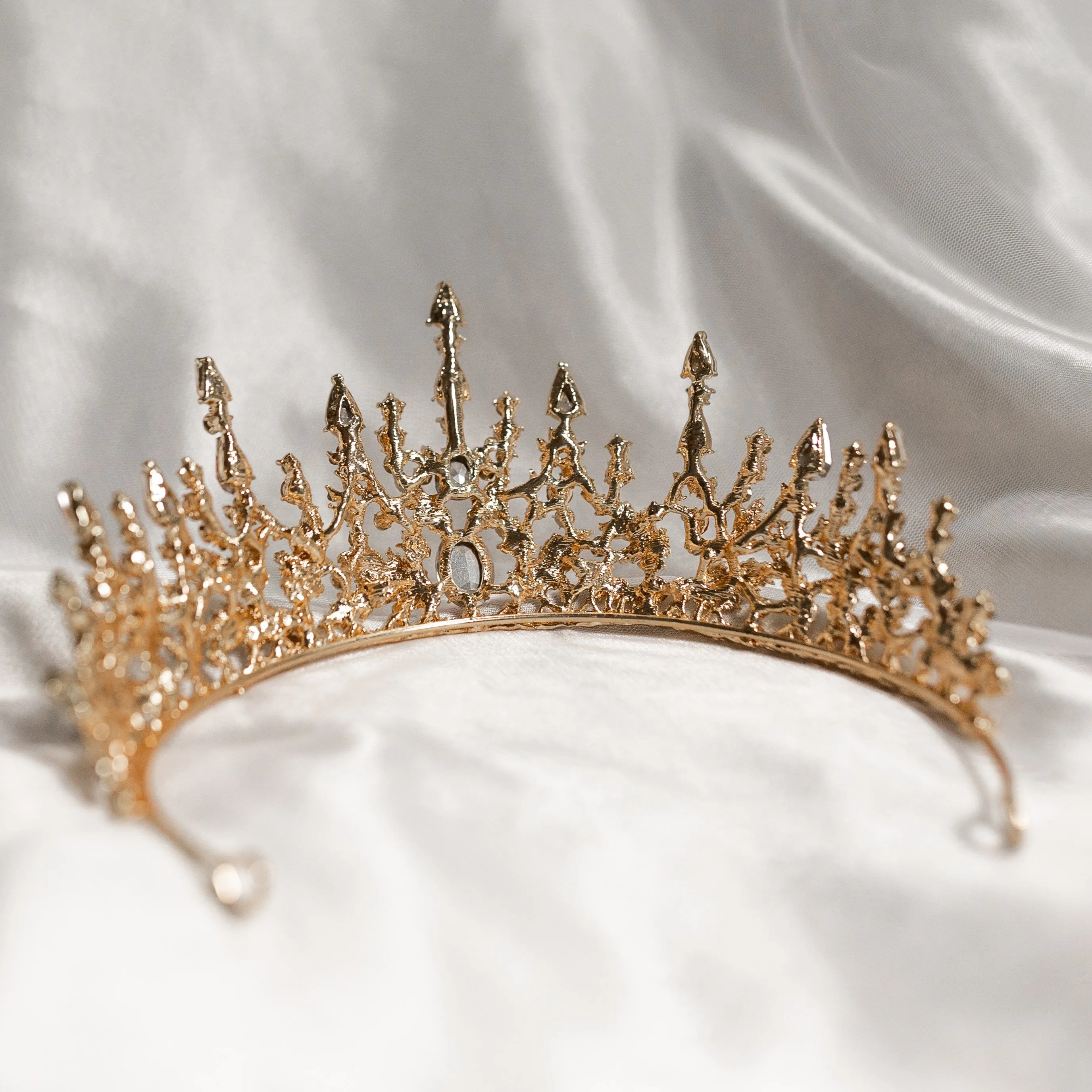 Helena's Tiara in Pink & Gold