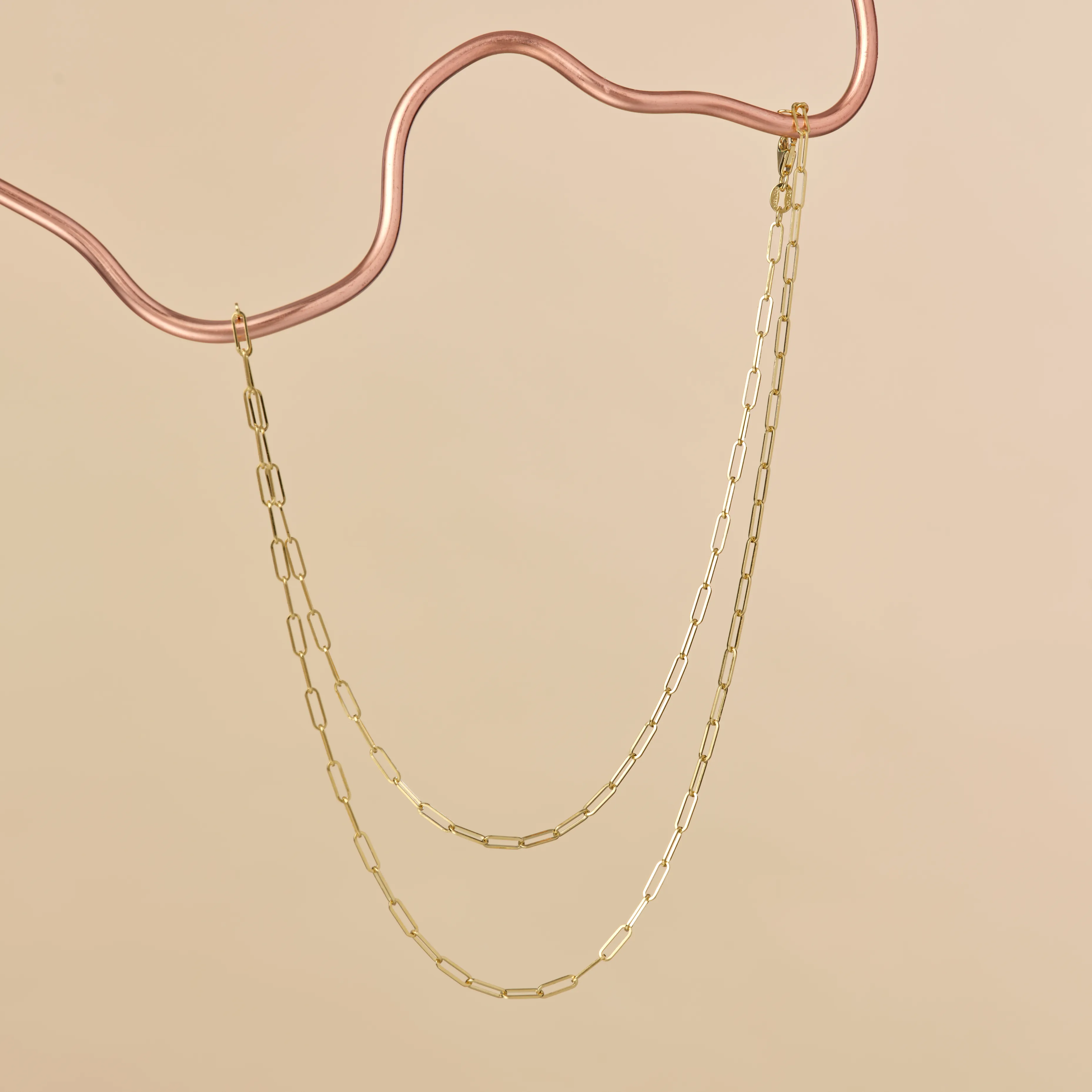 HERITAGE CHAIN NECKLACE IN 14K GOLD