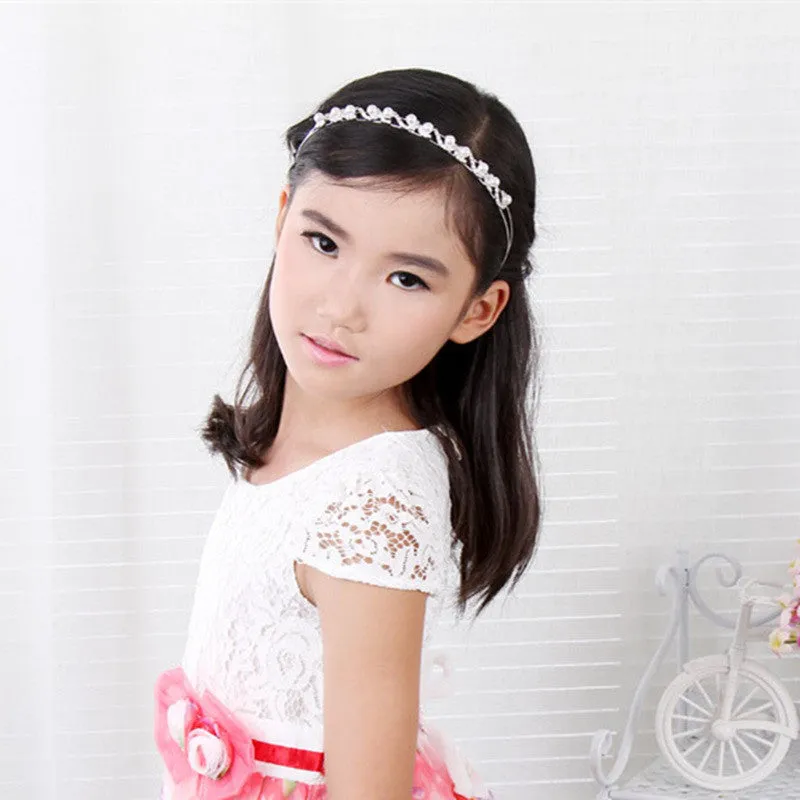 Hot fashion female girl rhinestone crystal Headband bandage on his head Bride Wedding Tiara crown hair hoop accessories