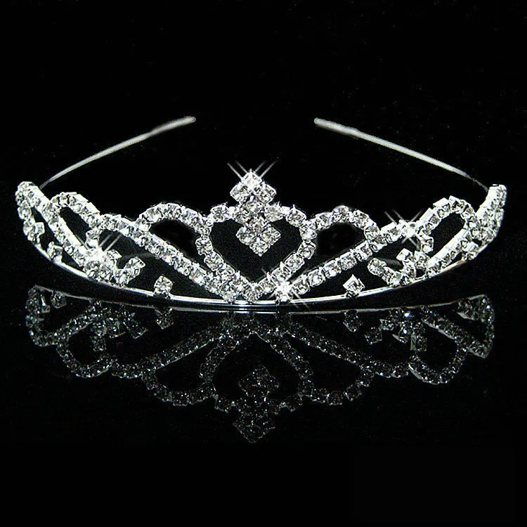 Hot fashion female girl rhinestone crystal Headband bandage on his head Bride Wedding Tiara crown hair hoop accessories