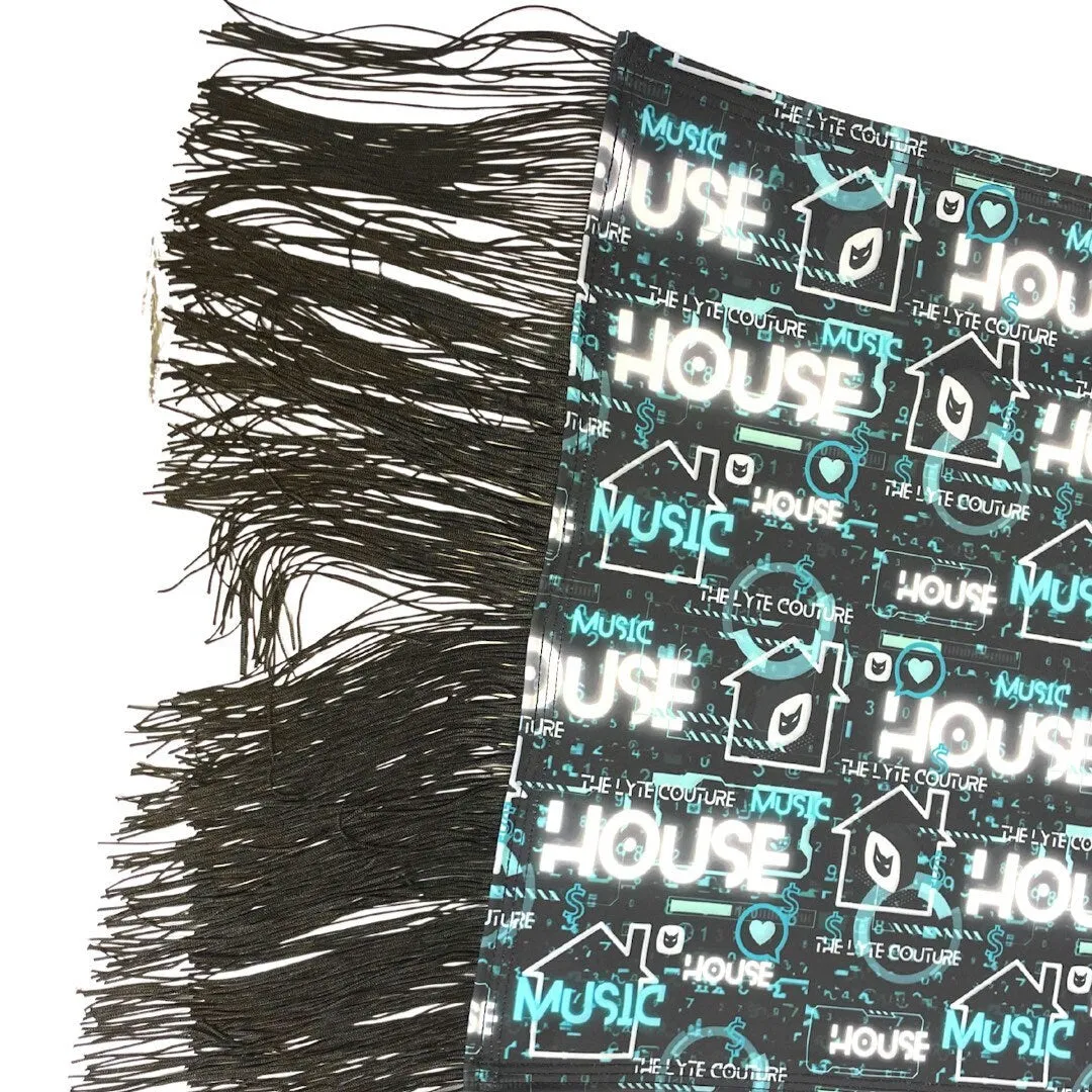 HOUSE MUSIC | Custom Pash| Fabric Options Available |