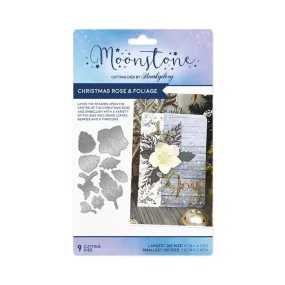 Hunkydory Moonstone Dies - Christmas Rose & Foliage*