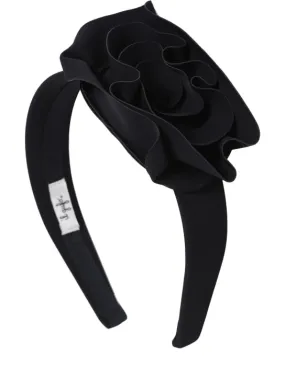 Il Gufo   Poly headband w/ flower 