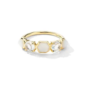 Ippolita Rock Candy Gelato "Flirt" 5-Stone Band Ring in 18K Yellow Gold