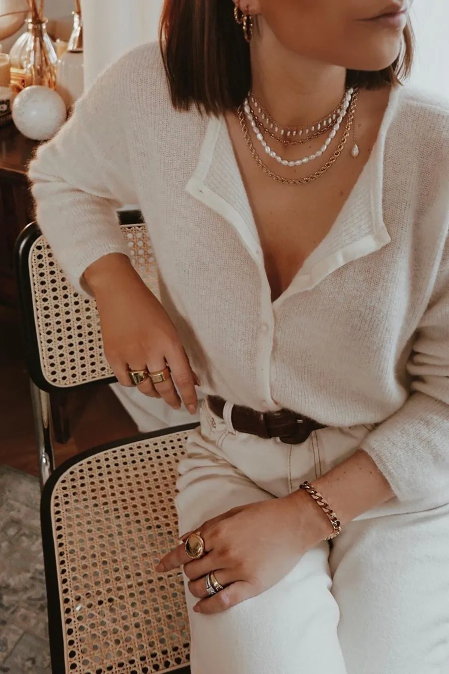 Jacey Classic Pearl Necklace