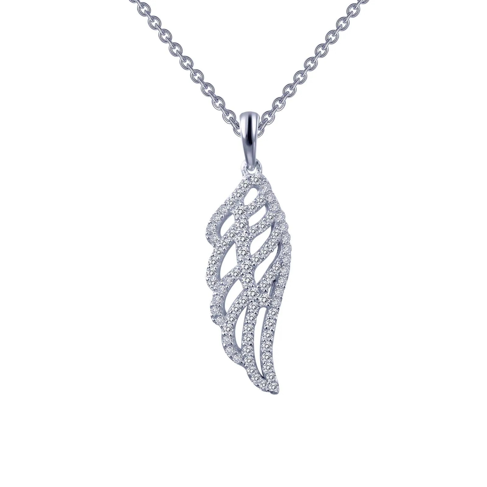 Lafonn Simulated Diamond Angel Wing Pendant