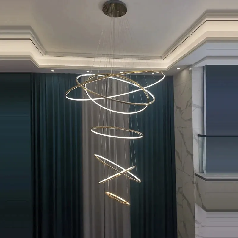 Laloopor Multiple Rings Pendant Light