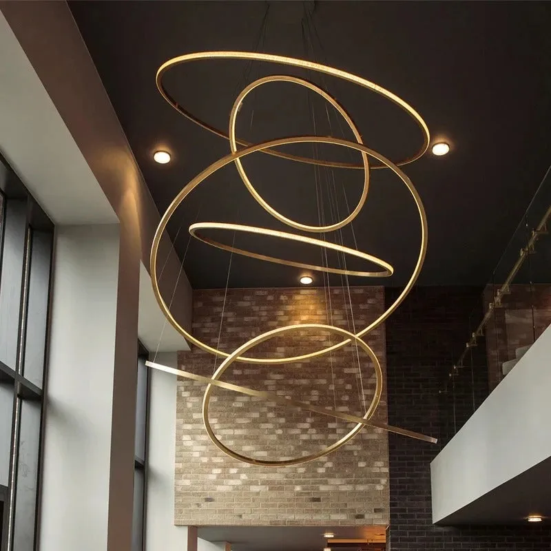 Laloopor Multiple Rings Pendant Light