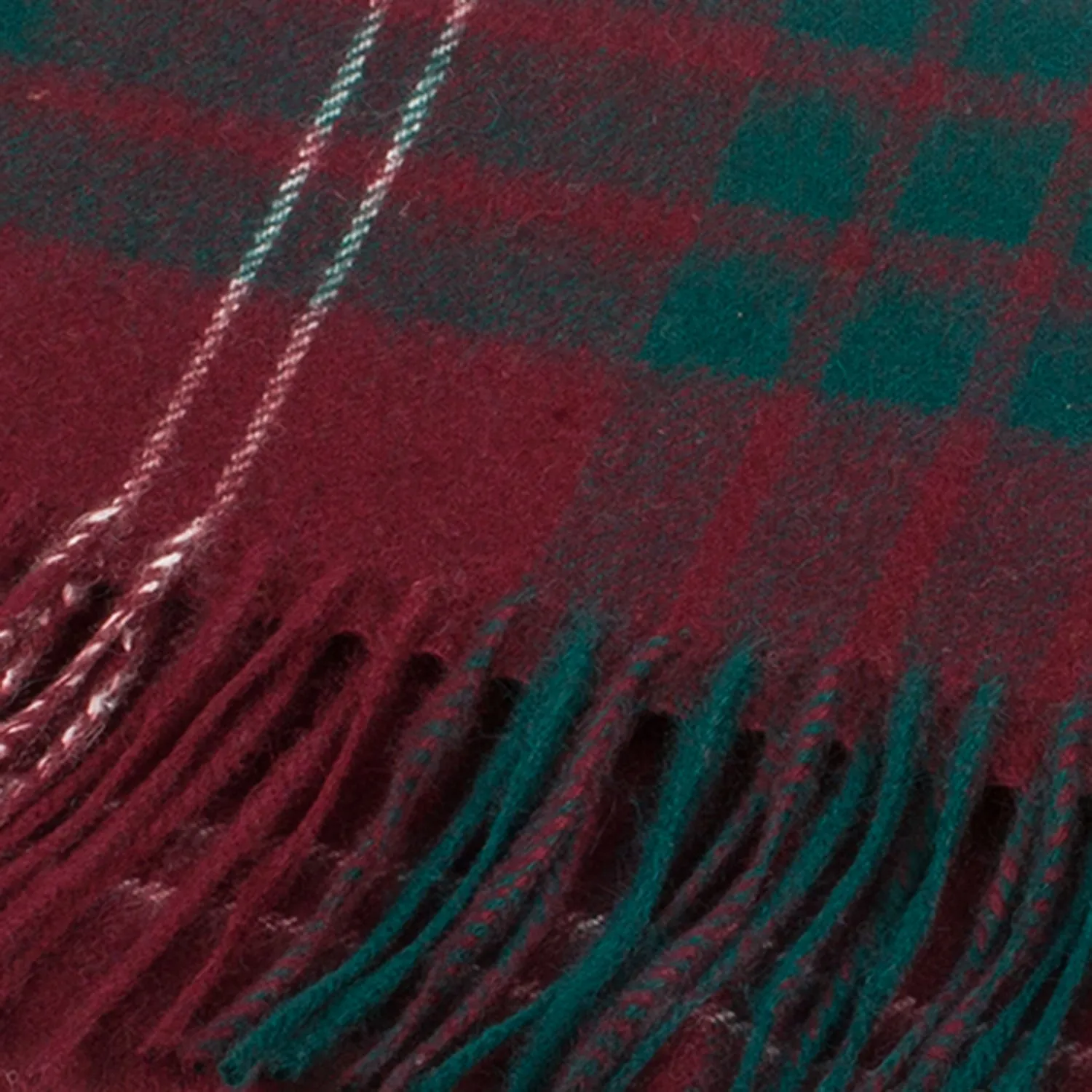 Lambswool Scottish Tartan Clan Scarf  Crawford