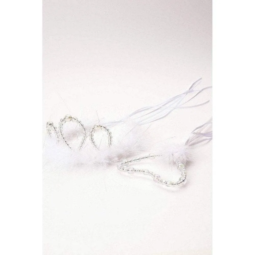 Little Adventures White Wand & Tiara Set