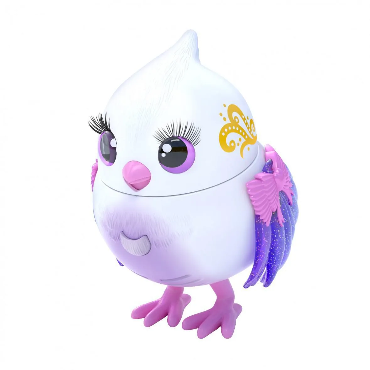 Little Live Pets Bird Pet - Tiara Tweets, Tweeterina - Interactive Pretend Play Bird Doll Toy with Sound