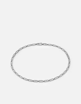 Marinero Chain Link Choker, Sterling Silver