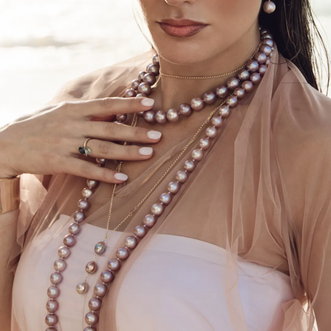 Marquesas Pink Pearl Necklace