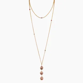 Marquesas Pink Pearl Necklace