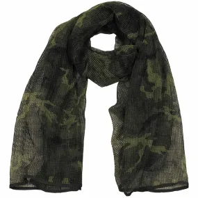 MFH Scrim Net Scarf Czech M95 Woodland