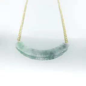 Mint Green Jadeite Huang Necklace