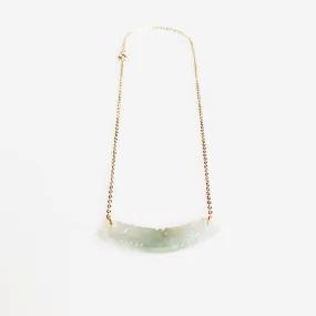 Mint Green Jadeite Huang Necklace