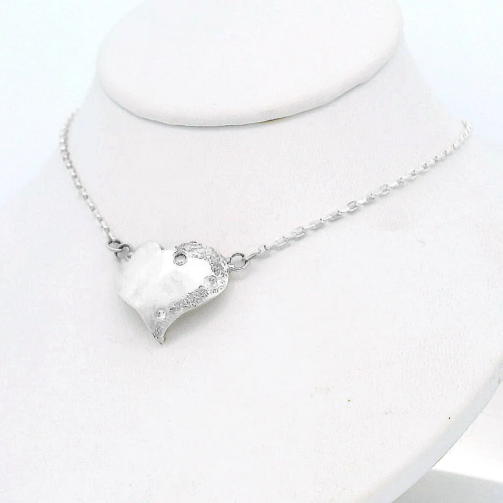 Moonlight Heart Necklace