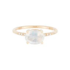 Moonstone Equilibrium Ring