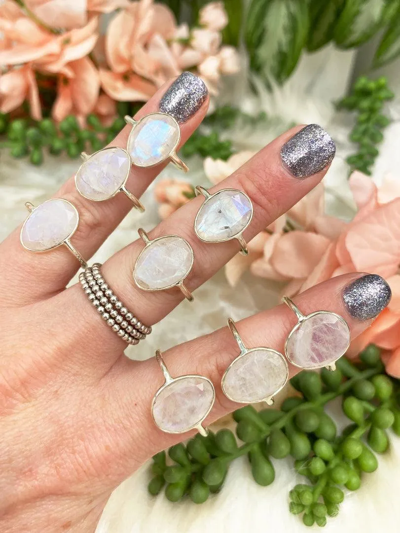 Moonstone Rings