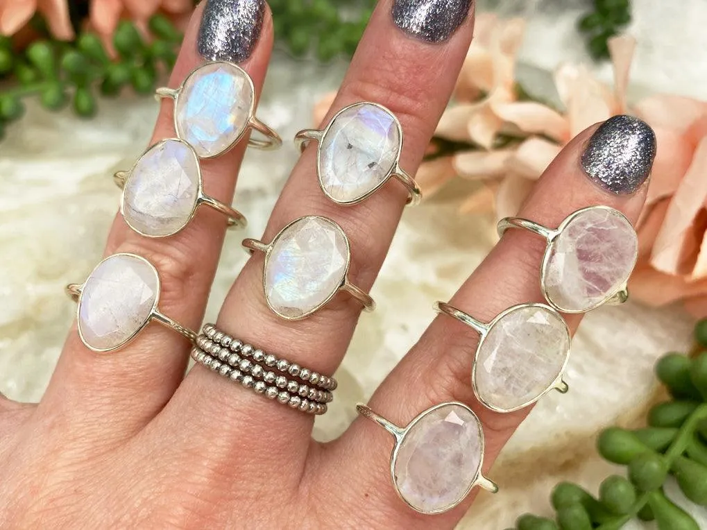 Moonstone Rings