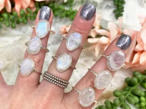 Moonstone Rings